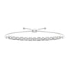 A Unique Sparkle 3.50 CT Lab-Grown Round Cut Diamond Bracelet