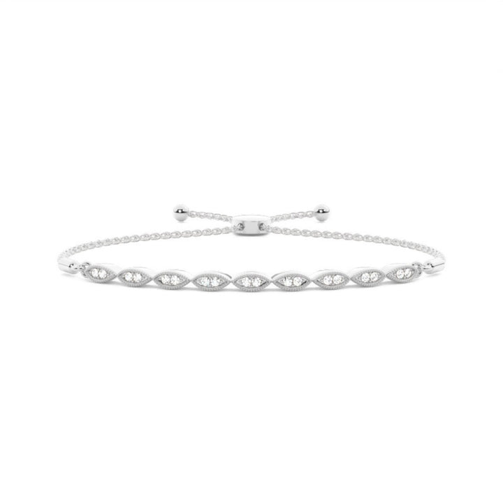 Glowing 3.74 CT Round Lab Grown Bracelet for Everyday Luxury