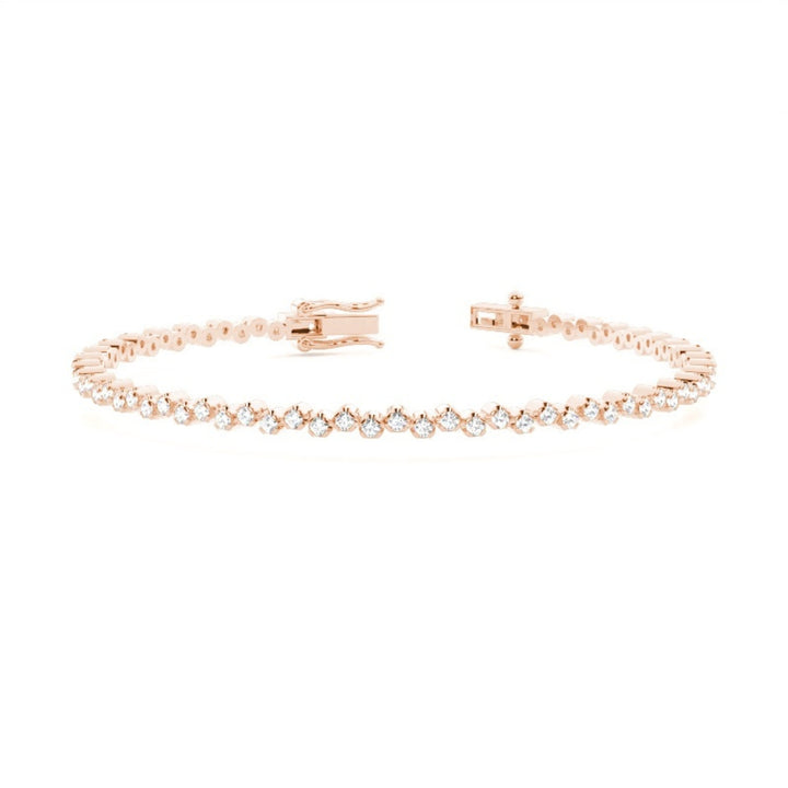 A Round Cut Above – Unique 4.20 CT Lab Grown Diamond Bracelet