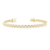 Elevate Your Look with 5.50 CT Round Cut Lab Grown Bracelet