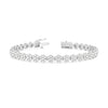 Round Cut Lab Grown Diamond 9.10 CT Bracelet – A Modern Classic