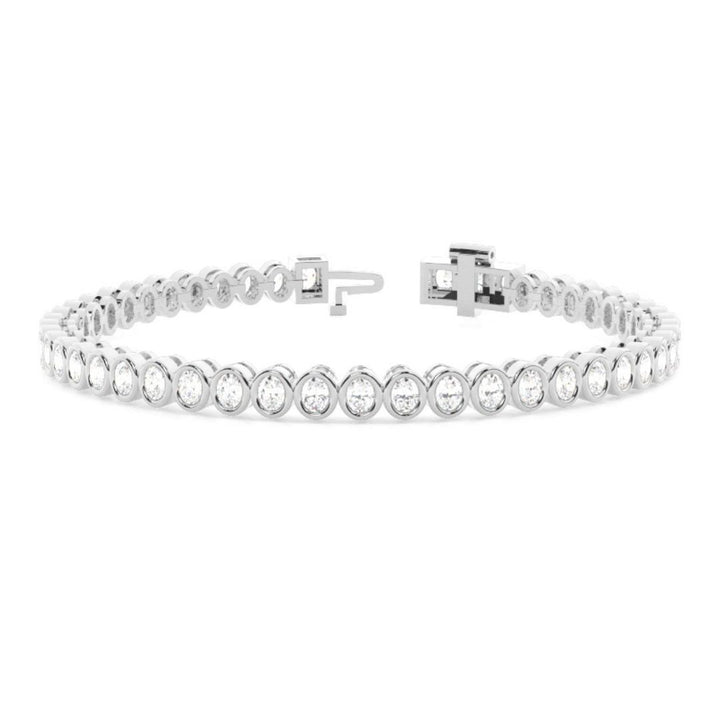 Oval Cut Lab Grown Diamond 8.50 CT Bracelet – Bold & Beautiful