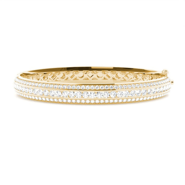 Round Cut Lab Grown Diamond 12.50 CT Bracelet – Effortless