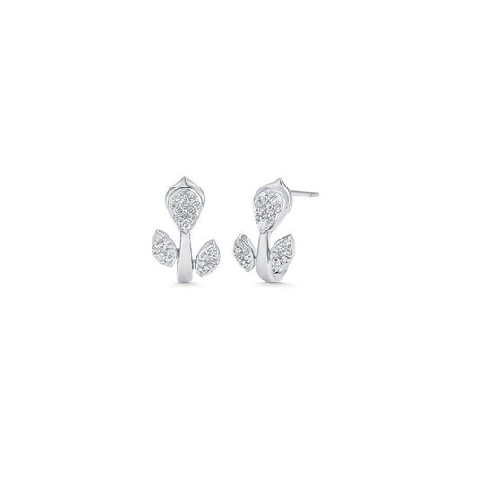 Lab Grown 3.30 CT Round Cut Diamond Fashion Earring