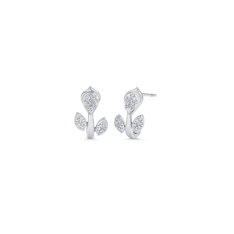 Lab Grown 3.30 CT Round Cut Diamond Fashion Earring