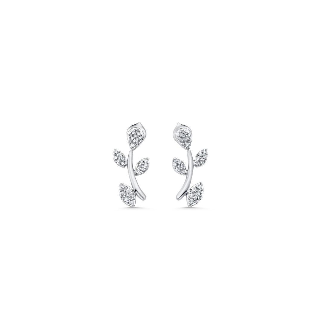 Lab Grown 2.90 CT Round Cut Diamond Fashion Earring