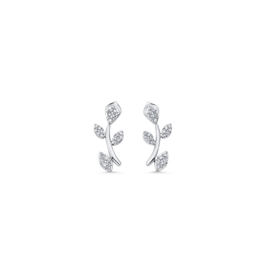 Lab Grown 2.90 CT Round Cut Diamond Fashion Earring