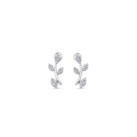 Lab Grown 2.90 CT Round Cut Diamond Fashion Earring