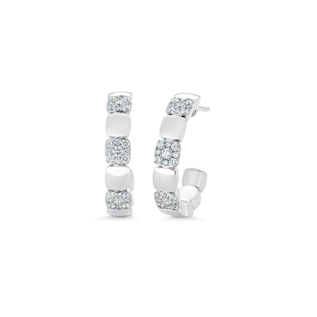 Lab Grown 2.81 CT Round Cut Diamond Fashion Earring