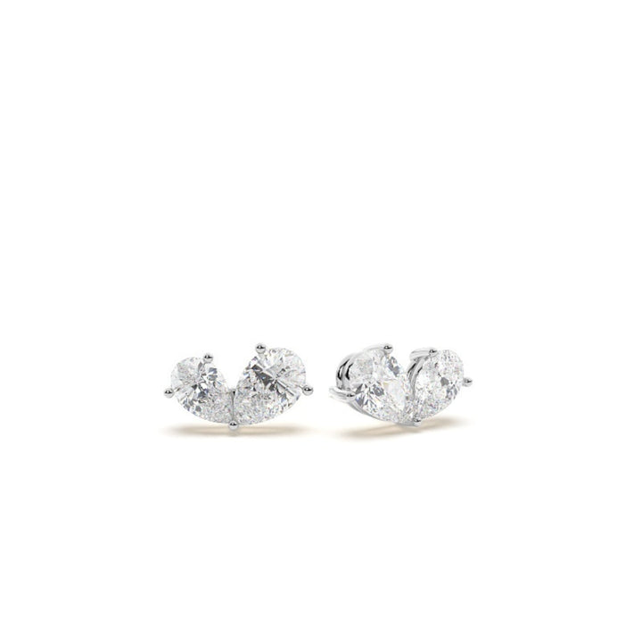 Lab Grown 3.00 CT Pear Cut Diamond Fashion Earring