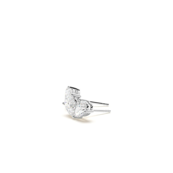 Lab Grown 3.00 CT Pear Cut Diamond Fashion Earring