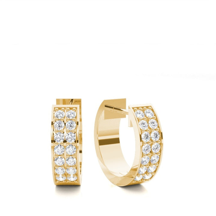 Marquise Cut 2.50 CT Lab Grown Diamond Hoop Earring for Women