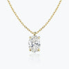 A Gift of Brilliance Oval Cut 1.10 CT Lab Grown Diamond Necklace