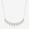 Lab Grown 2.26 CT Pear Cut Diamond Celtic Necklace
