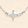 Lab Grown 2.00 CT Round Cut Diamond Victorian Necklace