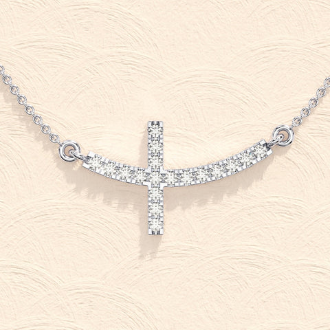 Lab Grown 2.00 CT Round Cut Diamond Victorian Necklace