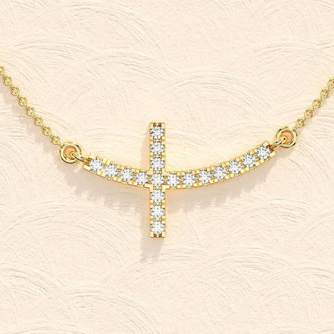 Lab Grown 2.00 CT Round Cut Diamond Victorian Necklace