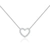 Lab Grown 1.09 CT Round Cut Diamond Celtic Necklace
