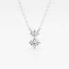 Lab Grown 1.90 CT Round Cut Diamond Boho & Hippie Necklace