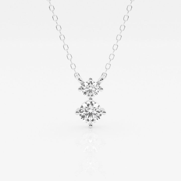 Lab Grown 1.90 CT Round Cut Diamond Boho & Hippie Necklace