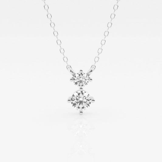 Lab Grown 1.90 CT Round Cut Diamond Boho & Hippie Necklace