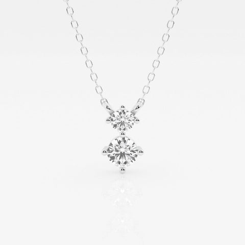 Lab Grown 1.90 CT Round Cut Diamond Boho & Hippie Necklace