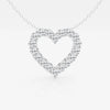 Lab Grown 1.25 CT Round Cut Diamond Celtic Necklace