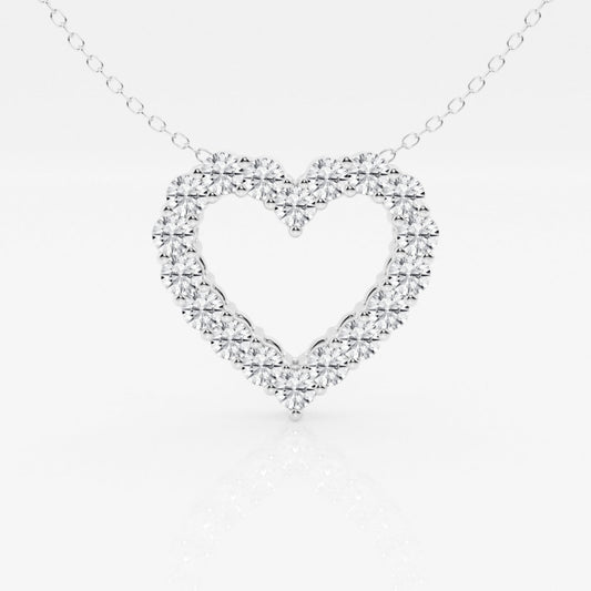 Lab Grown 1.25 CT Round Cut Diamond Celtic Necklace