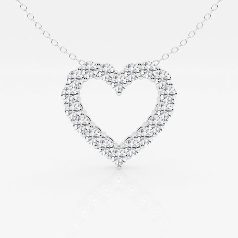 Lab Grown 1.25 CT Round Cut Diamond Celtic Necklace