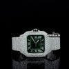 Mens Cartier Moissanite Watch