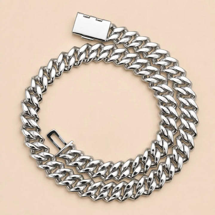 VVS Cuban Link Chain (ALL SIZES) 14K Gold Jewel Carts