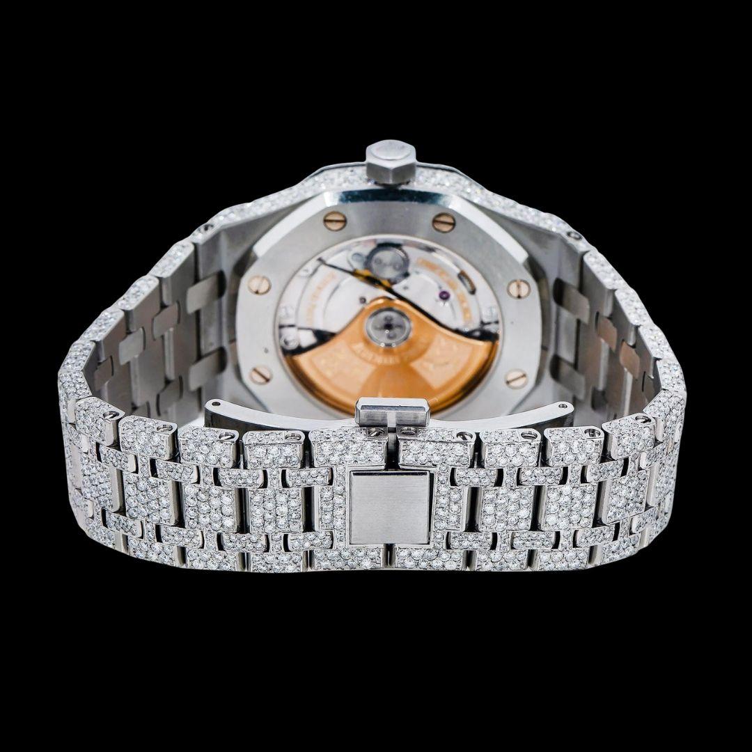 Moissanite AP Style Watch Caseback View