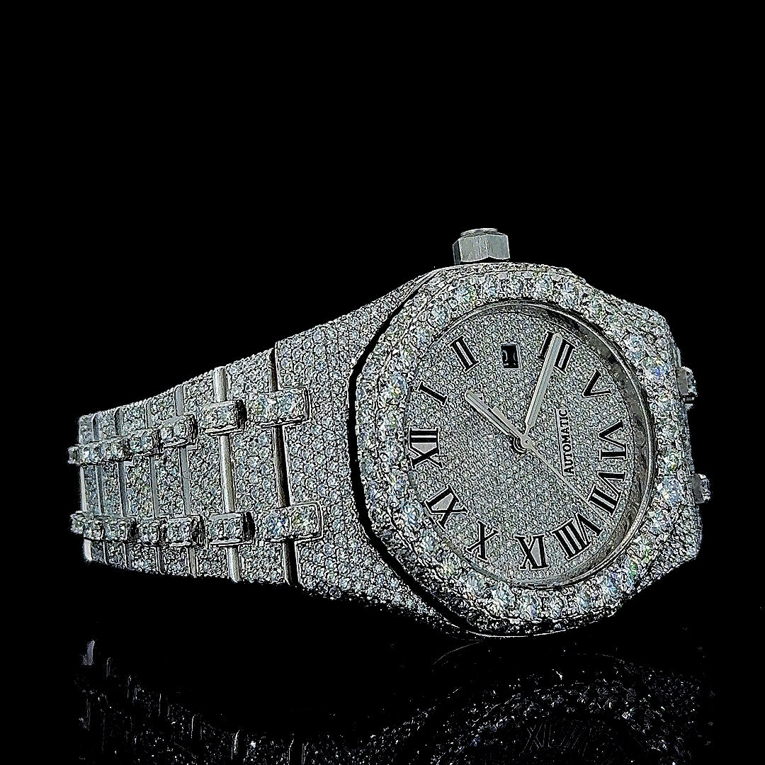 Moissanite AP Watch Right Profile View
