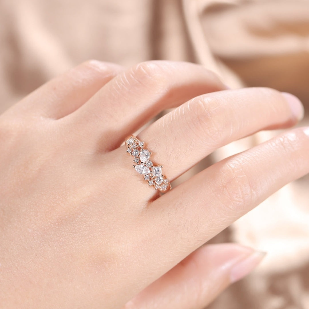 Simulated Diamond 2.25 CT Wedding Band