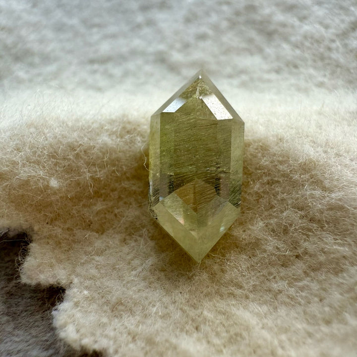 Salt and Pepper 2.64 CT Hexagon Shape Loose Diamond