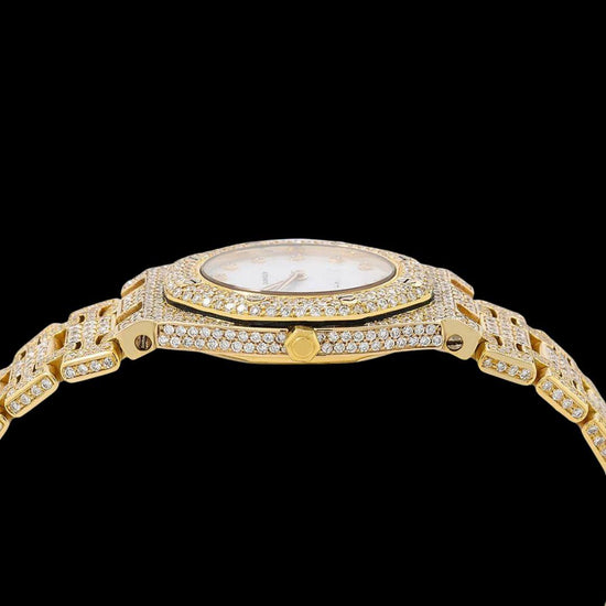 Women's Moissanite AP Watch Crown View